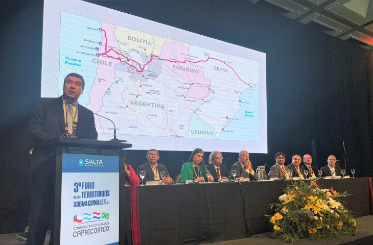 AUTORIDADES DO BRASIL, ARGENTINA, CHILE E PARAGUAI DISCUTEM ROTA BIOCEÂNICA EM MS