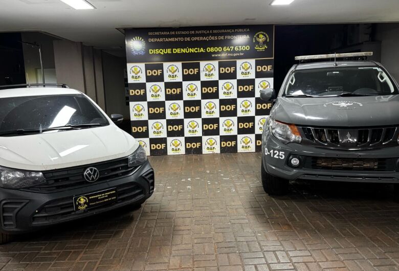 Veículo de empresa de locação é recuperado em ação policial na MS-278
