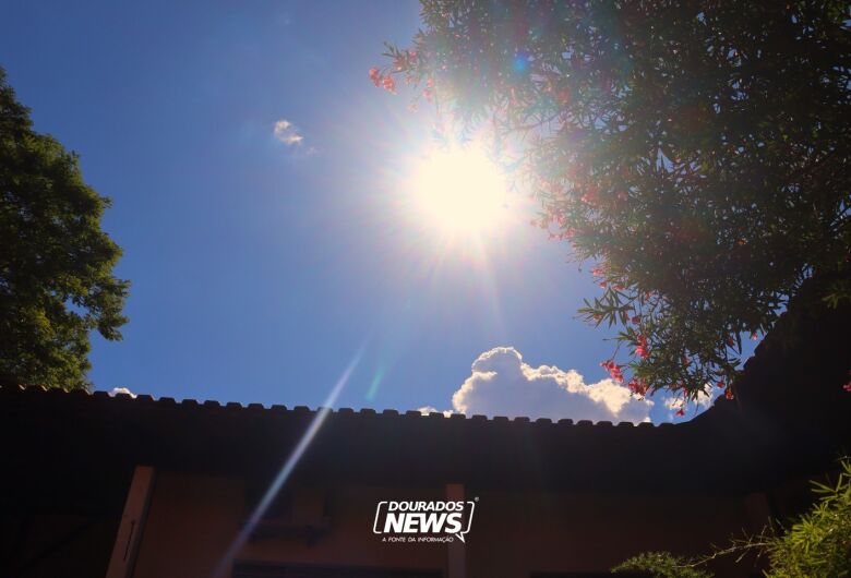 Nova onda de calor começa amanhã e pode elevar temperatura em Dourados