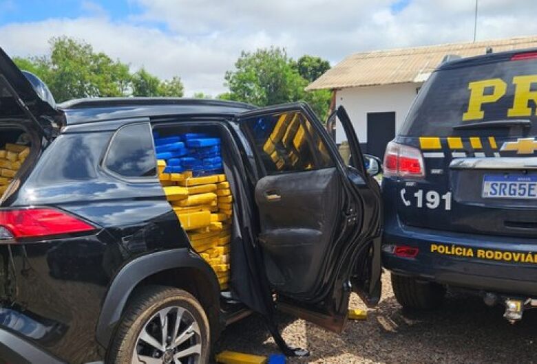 Perseguição na BR-060 resulta em motorista preso e maconha apreendida
