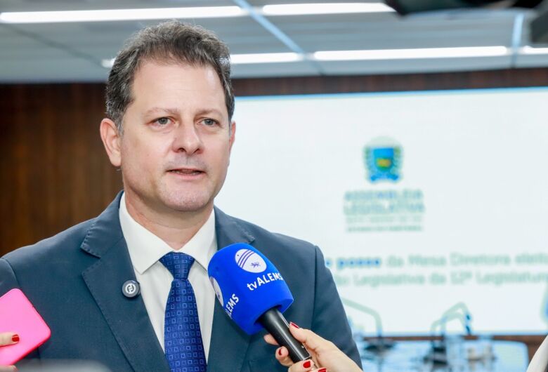 Renato Câmara assume vice-presidência da ALEMS e destaca sustentabilidade