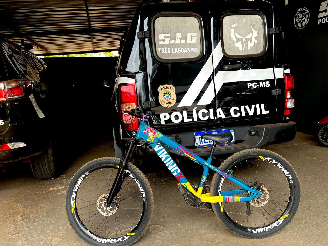 Adolescente apreendido com bicicleta furtada em Três Lagoas