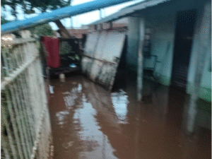 Chuvas em Caarapó deixam 25 desalojados e prejuízos agora