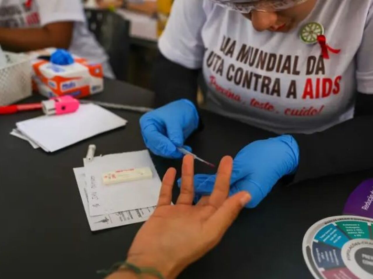 Dezembro Vermelho amplia testagem e cuidado ao HIV no Estado